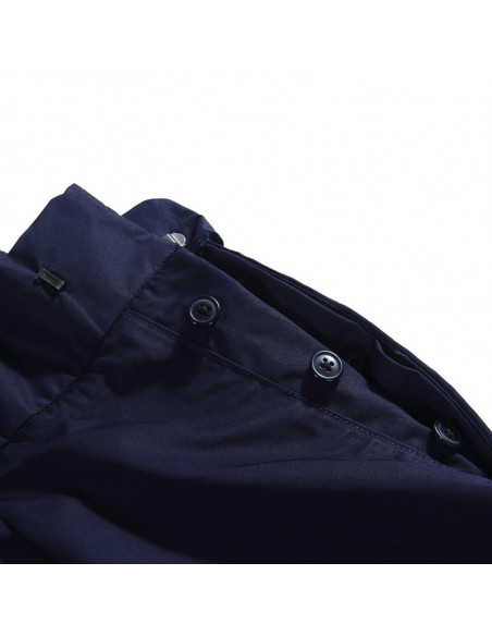 STANDARD TYPES Side Button Shorts - Navy