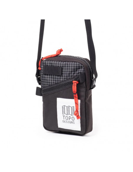 TD Mini Shoulder Bag - Black/Grid