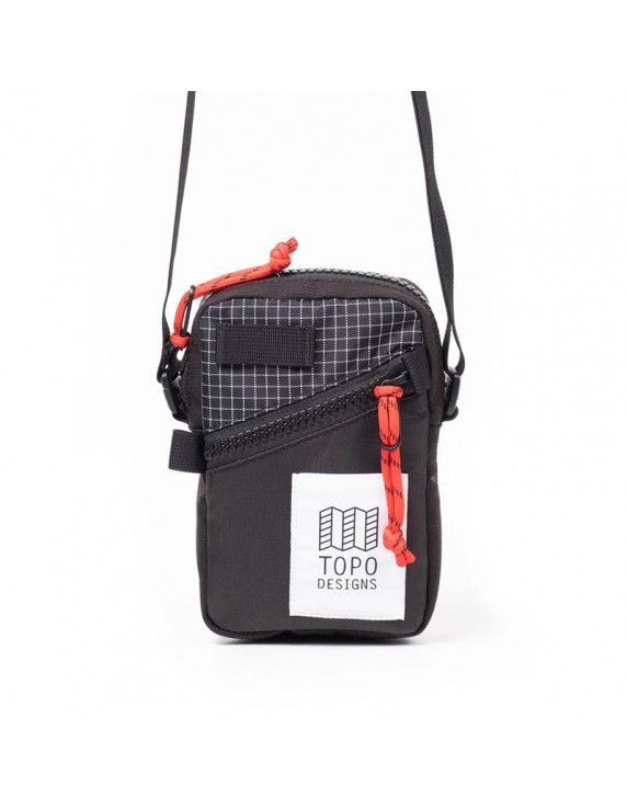 TD Mini Shoulder Bag - Black/Grid