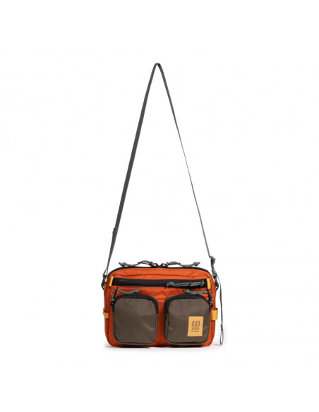 TD Block Bag - Woodland/Terracotta