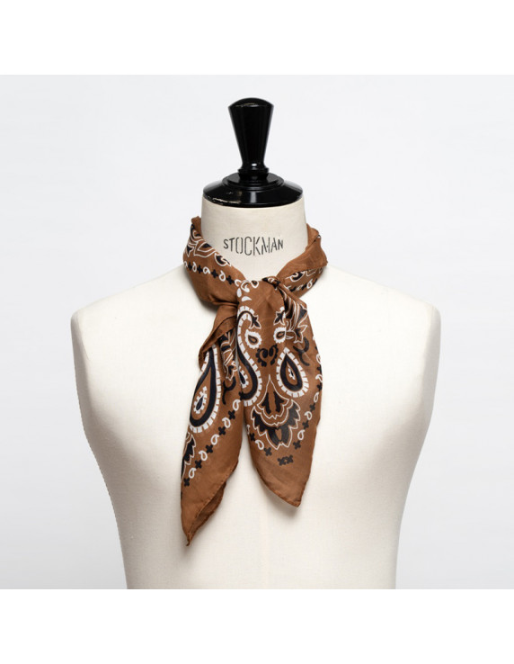 DESTIN Cotton Bandana 59x59cm - Copper