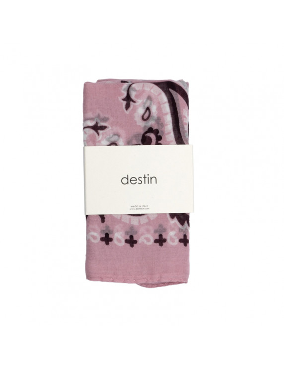 DESTIN Cotton Bandana 59x59cm - Rose