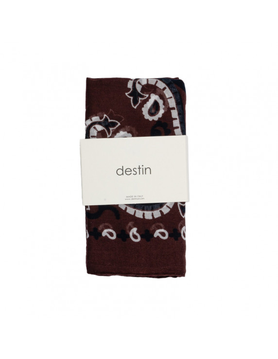 DESTIN Cotton Bandana 59x59cm - Port
