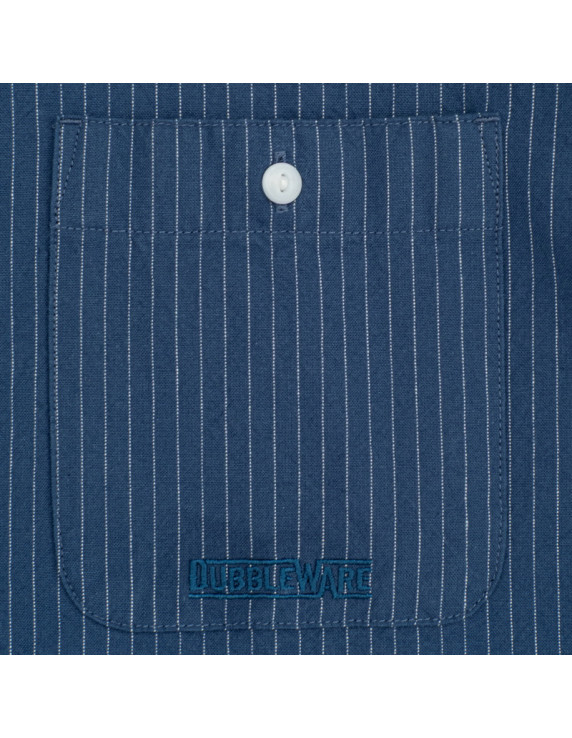 DubbleWare Workshirt Denim Stripe