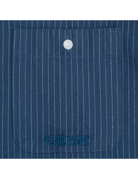 DubbleWare Workshirt Denim Stripe