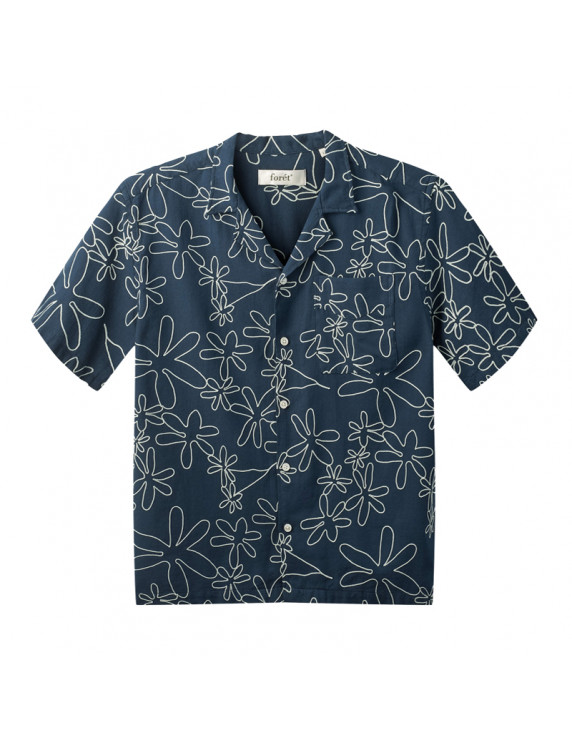 FORET Peer Embroidery Shirt