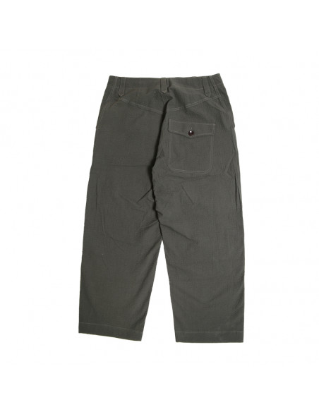 Fleurs de Bagne Le pantalon Nervi Seersucker
