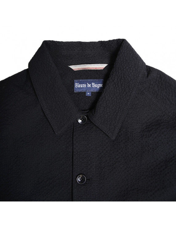 Fleurs de Bagne Chemise Cargo seersucker