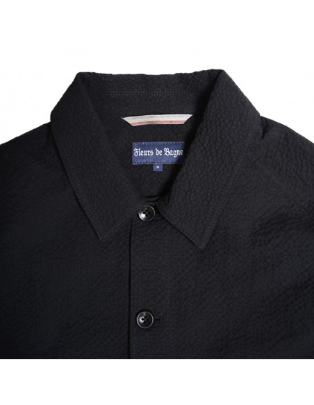 Fleurs de Bagne Chemise Cargo seersucker