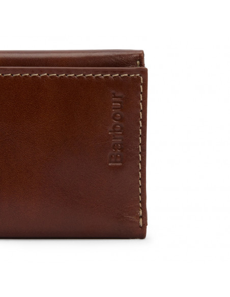 Barbour Bywell Leather Bi Fold Wallet