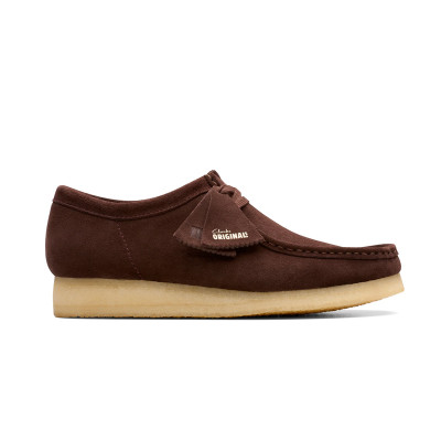 Clarks Wallabee Dark Brown