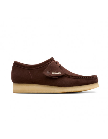 Clarks Wallabee Dark Brown