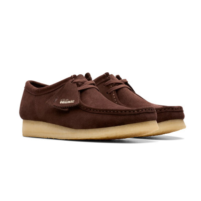 Clarks Wallabee Dark Brown 2
