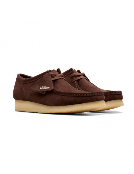 Clarks Wallabee Dark Brown