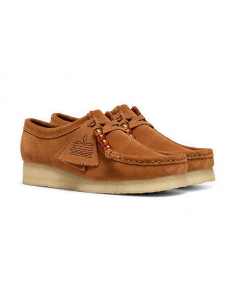 Clarks w Wallabee Ginger Suede
