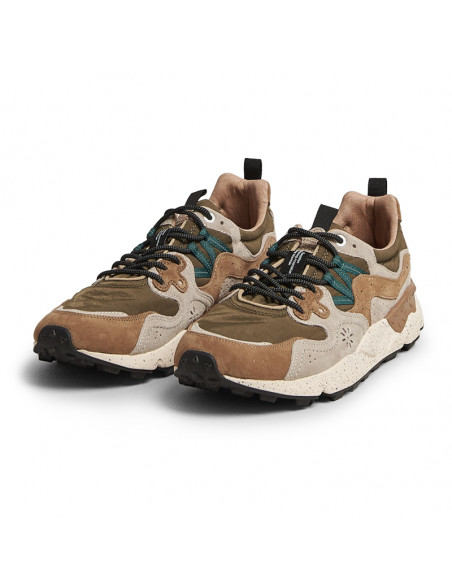 Flower Mountain Yamano 3 Cream/ Brown
