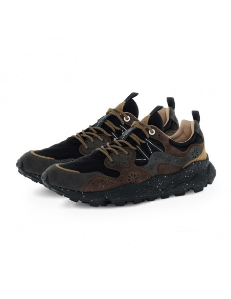 Flower Mountain Yamano 3 Dark Grey / Brown