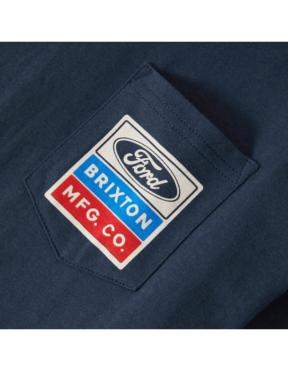 Brixton X Ford Service Pocket tee