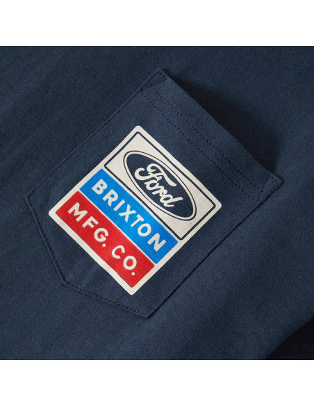 Brixton X Ford Service Pocket tee