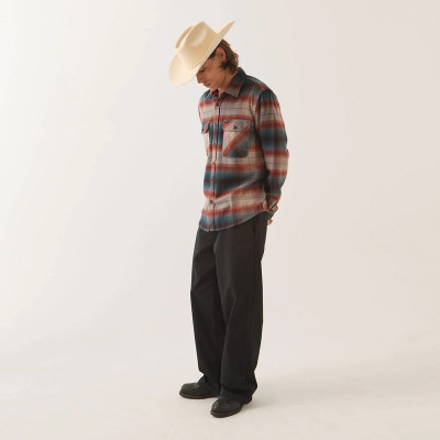Brixton Bowery Flannel 2
