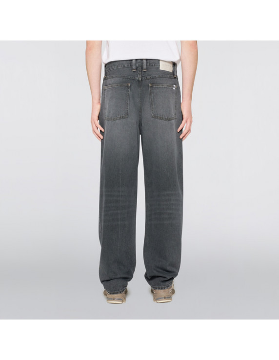 Edwin Tyrell Pant Black radium wash