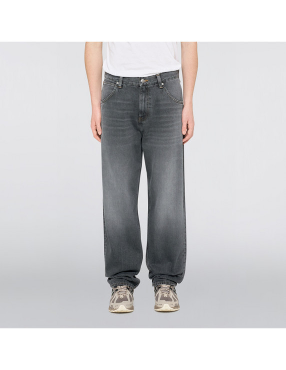 Edwin Tyrell Pant Black radium wash