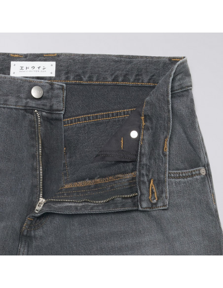 Edwin Tyrell Pant Black radium wash