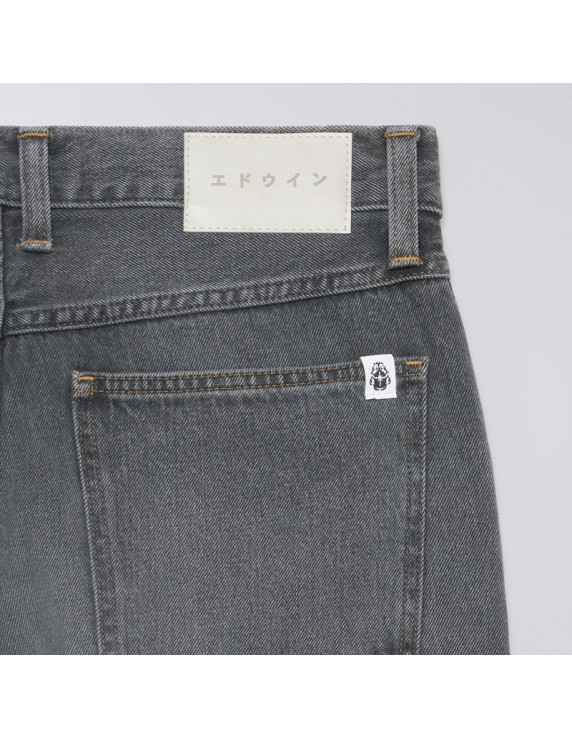 Edwin Tyrell Pant Black radium wash