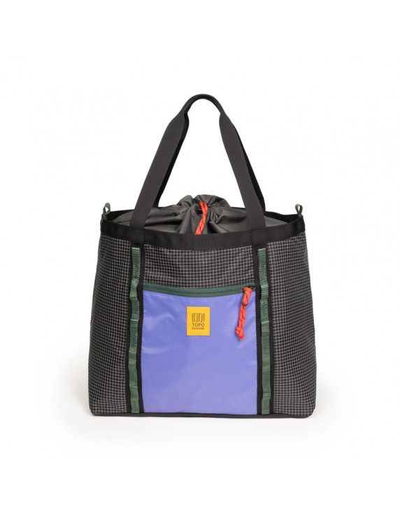 TD Mountain Utility Tote -Grid/Vey Peri