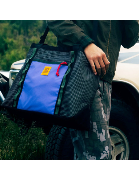 TD Mountain Utility Tote -Grid/Vey Peri