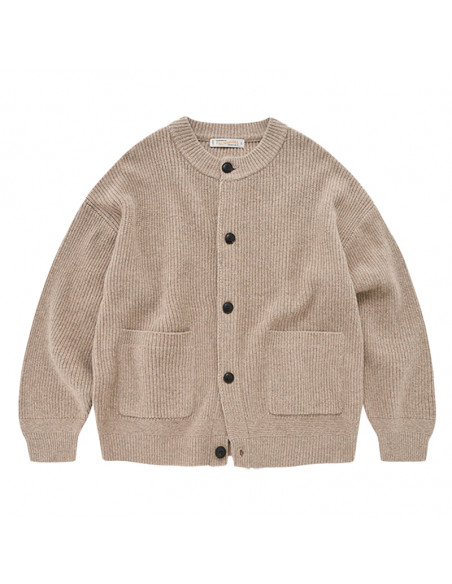 FRIZMWORKS Heavy Wool Round Cardigan