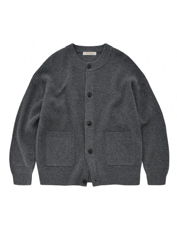 FRIZMWORKS Heavy Wool Round Cardigan