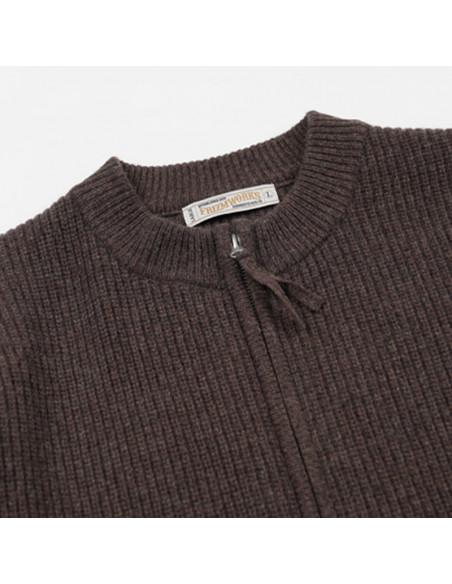 FRIZMWORKS Wool Deck Zipup Cardigan
