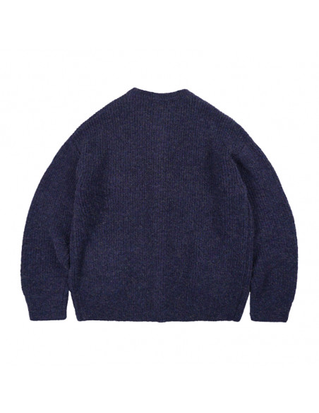 FRIZMWORKS Brushed Wool Round Cardigan