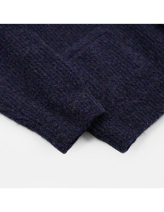 FRIZMWORKS Brushed Wool Round Cardigan