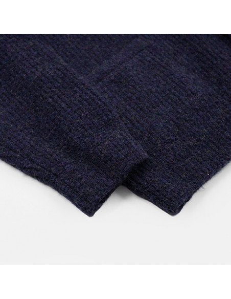 FRIZMWORKS Brushed Wool Round Cardigan