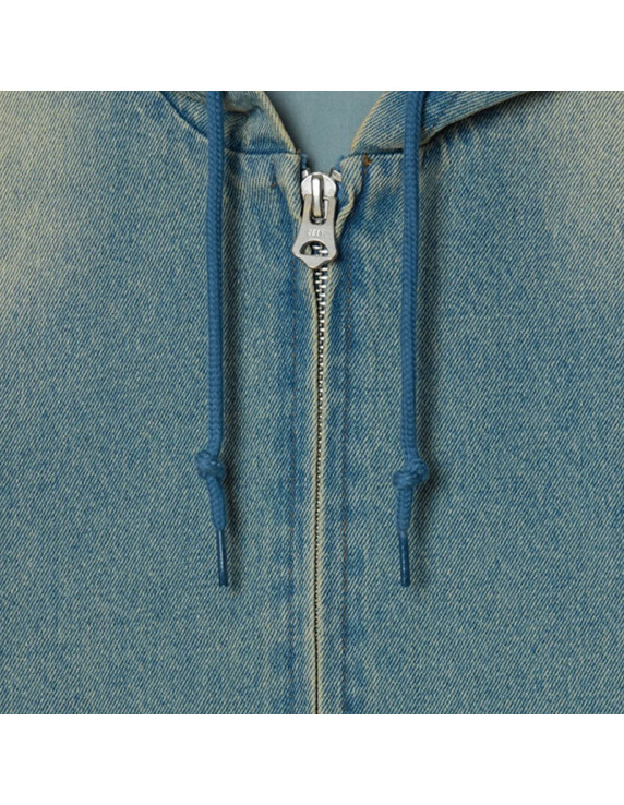Obey Glen Zip Up Jacket Indigo