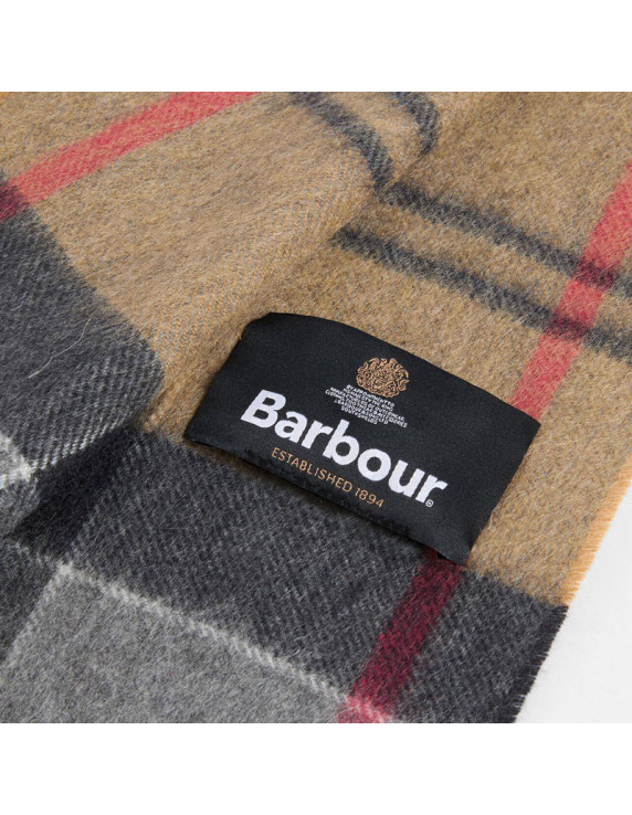 Barbour Cashmere tartan scarf