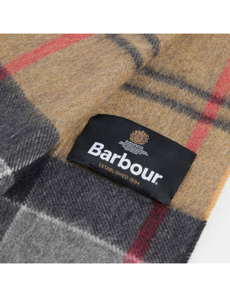 Barbour Cashmere tartan scarf