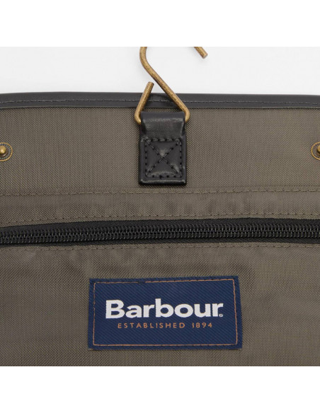 Barbour Tartan Hanging Washbag