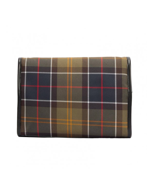 Barbour Tartan Hanging Washbag