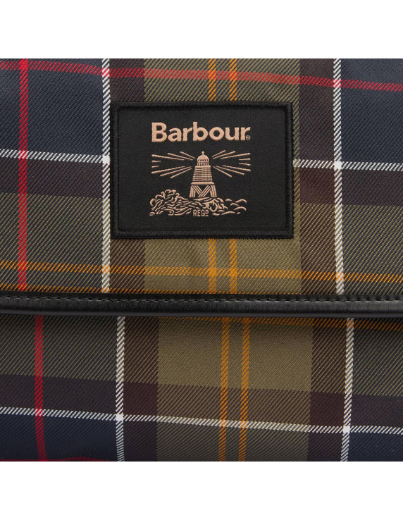 Barbour Tartan Hanging Washbag