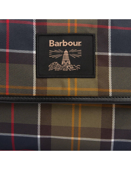 Barbour Tartan Hanging Washbag