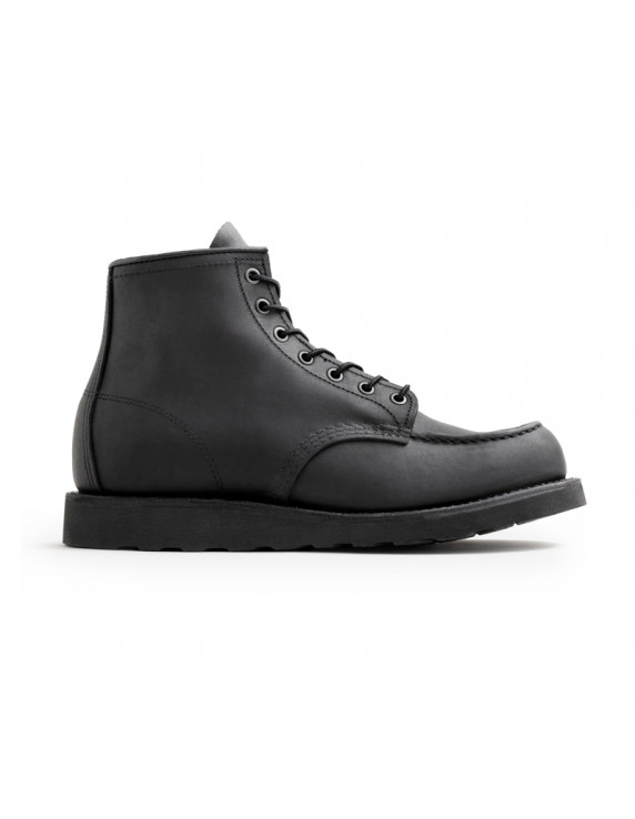 Red Wing Moc Toe 6" Harness Black