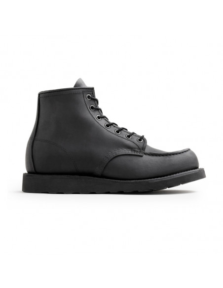 Red Wing Moc Toe 6" Harness Black