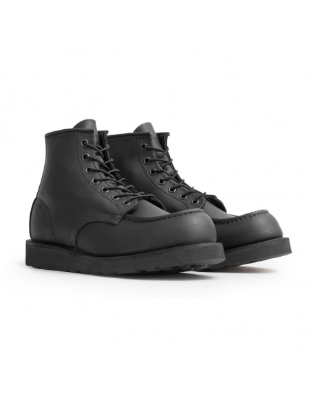 Red Wing Moc Toe 6" Harness Black