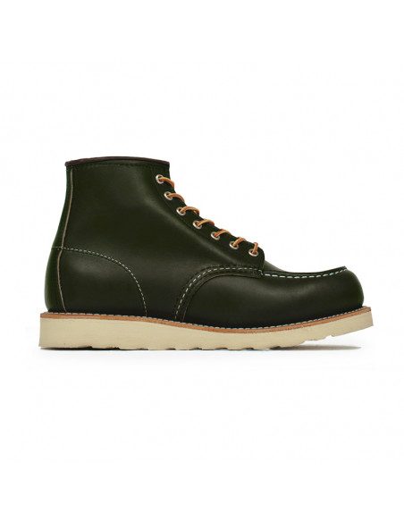 Red Wing Moc Toe 6" Green