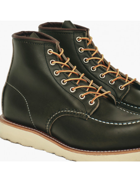 Red Wing Moc Toe 6" Green