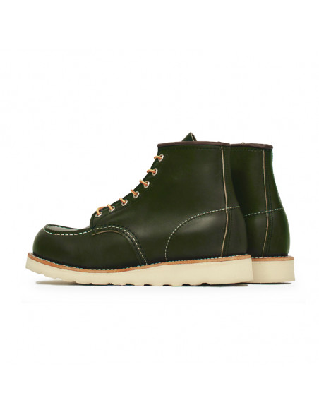 Red Wing Moc Toe 6" Green