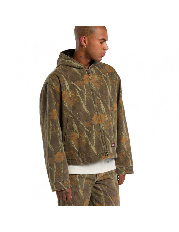 Dickies Miami Canvas Camo Hooded JKT